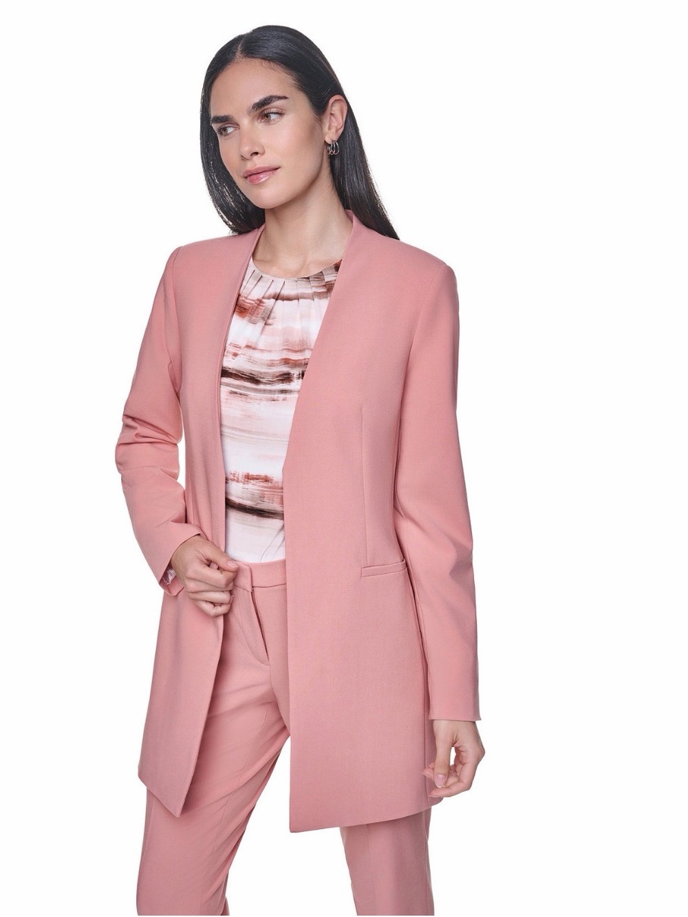 Calvin Klein Men’s Blazer in Dusty Pink